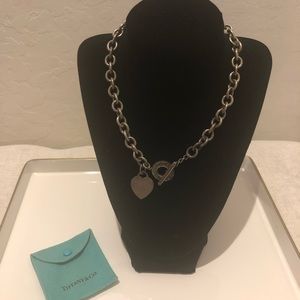Tiffany & Co. Heart Tag Toggle Necklace